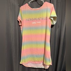 Aeropostale rainbow nightie